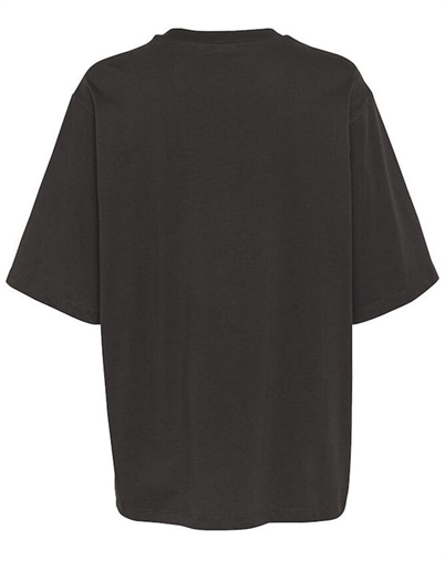 Gestuz - GZSimma Emb T-shirt - Black